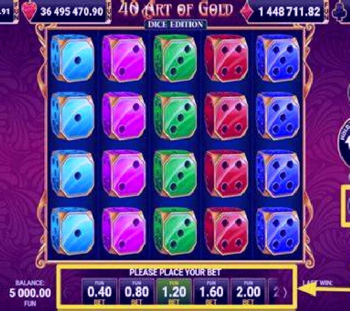 40 Art of Gold Dice Edition