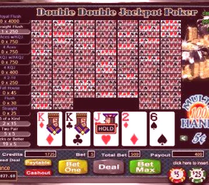 Double Jackpot Poker MH screenshot 1