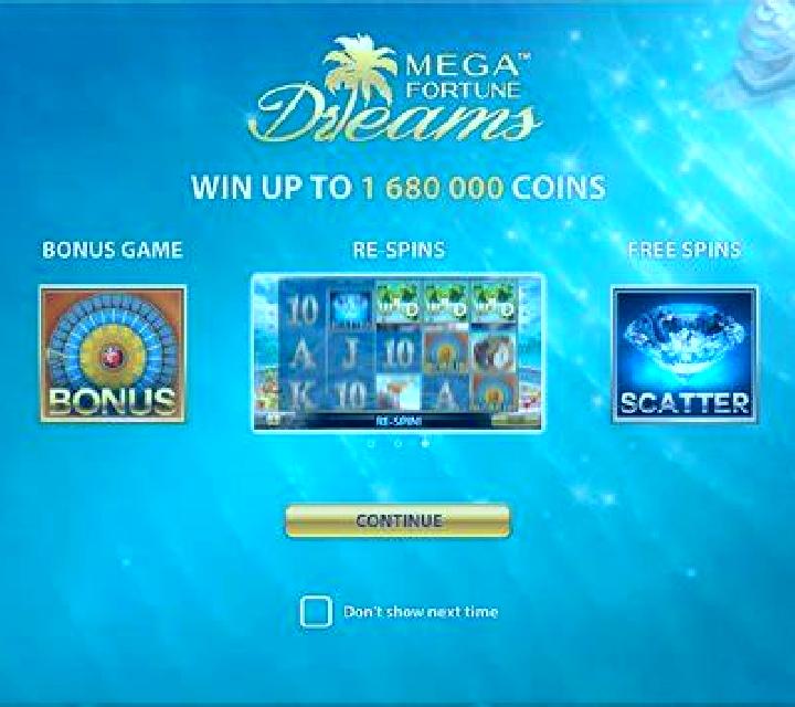 Mega fortune dreams